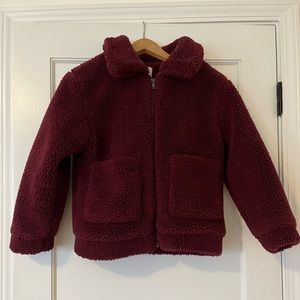 Girls Teddy Bear Coat